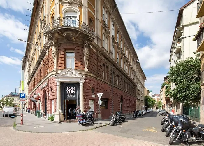River View With Balcony Apartament Budapeszt