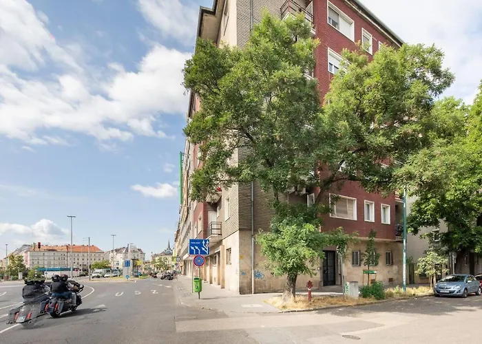 River View With Balcony Apartament Budapeszt